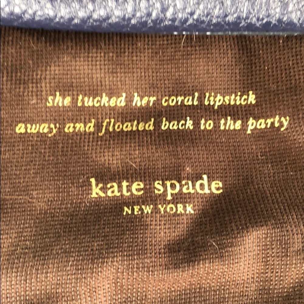 Kate Spade leather and canvas handbag - Picture 3 of 5